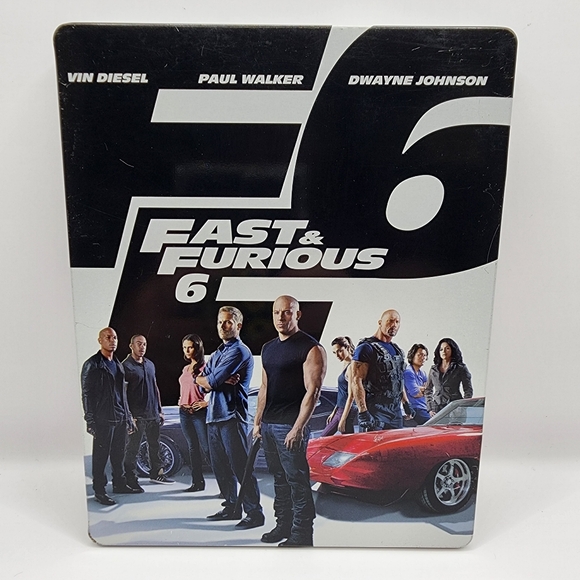 Fast & Furious 6 Steelbook Blu-ray/DVD 2-Disc Set Steel Book - Picture 1 of 5